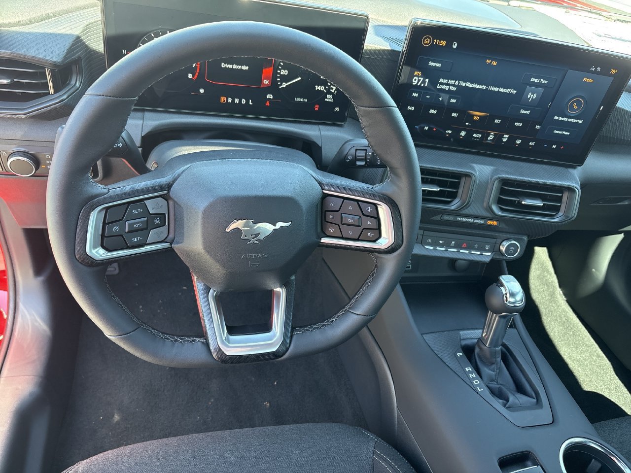 New 2026 Ford Mustang Coupe w/ Mustang Nite Pony Package RWD image 2