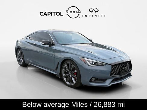 Used 2022 INFINITI Q60 Red Sport 400 w/ Cargo Package image 3