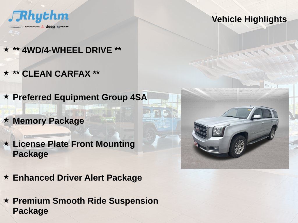Used 2017 GMC Yukon SLT AWD/4WD image 5