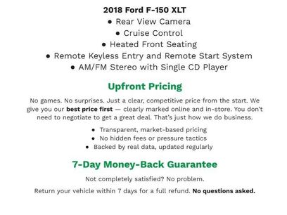 Used 2018 Ford F150 XLT w/ Equipment Group 302A Luxury