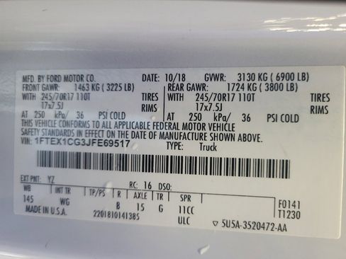 Used 2018 Ford F150 XL w/ Equipment Group 101A Mid image 33