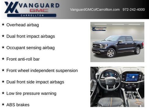 Used 2023 Ford F150 Platinum w/ Equipment Group 701A High image 30