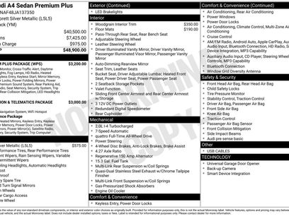 Used 2018 Audi A4 2.0T Premium Plus w/ Premium Plus Package