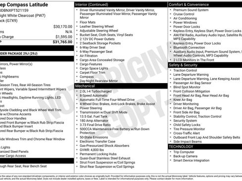 Used 2023 Jeep Compass Latitude image 1