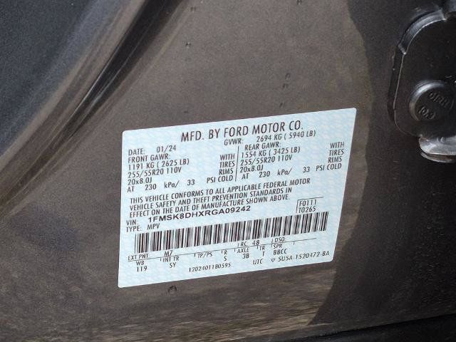 Certified 2024 Ford Explorer XLT w/ Equipment Group 202A AWD/4WD image 28