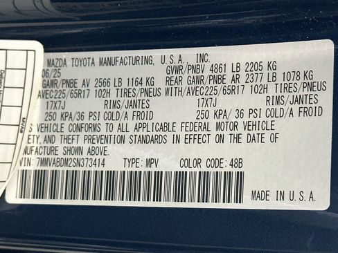 Used 2025 MAZDA CX-50 AWD 2.5 S w/ Premium Package image 12