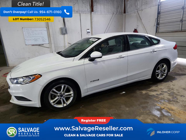 Used 2018 Ford Fusion SE FWD image 1
