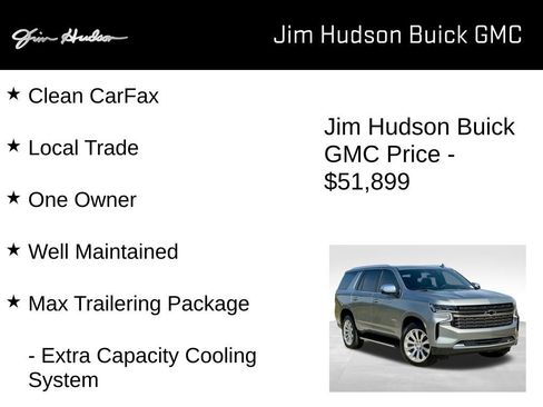 Used 2023 Chevrolet Tahoe Premier w/ Advanced Technology Package RWD image 6