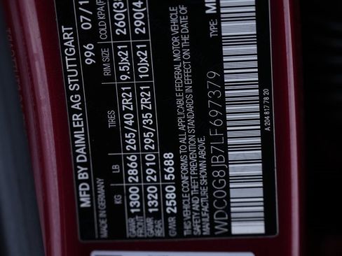 Used 2020 Mercedes-Benz GLC 63 AMG GLC 63 AMG image 74