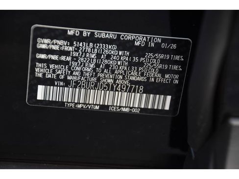 New 2026 Subaru Outback Touring XT AWD/4WD image 26