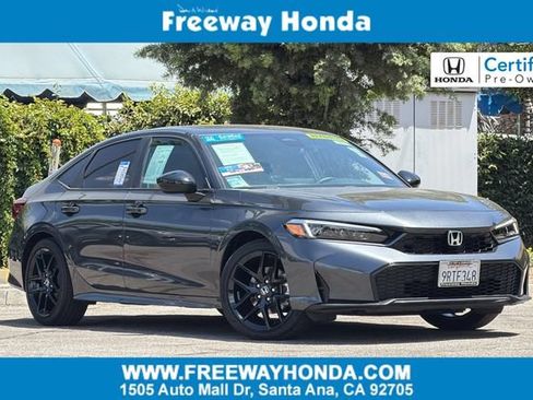 Certified 2025 Honda Civic Sport image 1