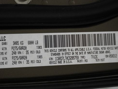 Used 2012 RAM 1500 Outdoorsman AWD/4WD image 51