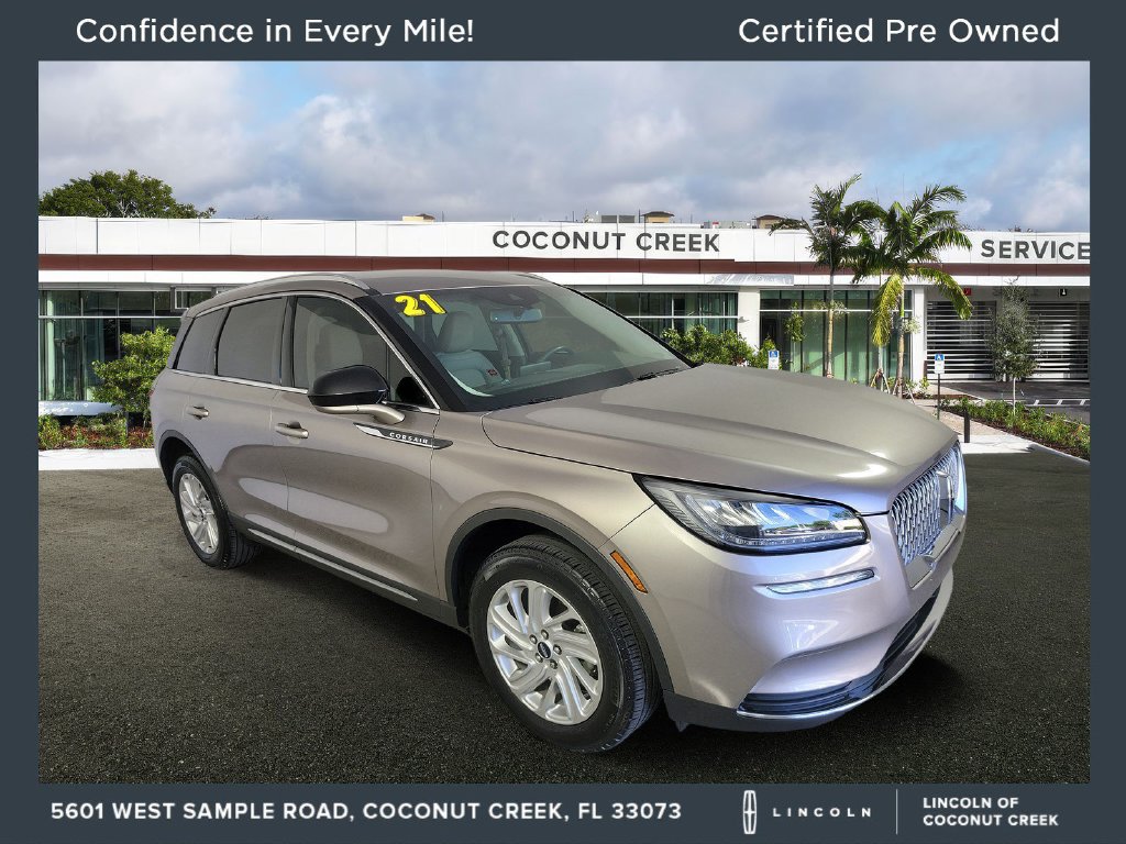 Certified 2021 Lincoln Corsair FWD w/ Convenience Package 360° Tour