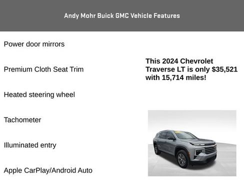 Used 2024 Chevrolet Traverse LT image 12