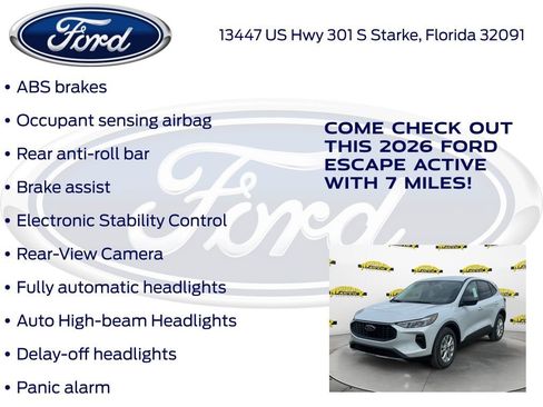 New 2026 Ford Escape Active w/ Tech Pack #1 image 30