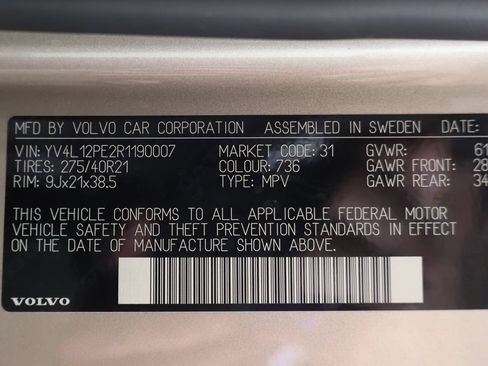 Used 2024 Volvo XC90 B5 Plus AWD/4WD image 62
