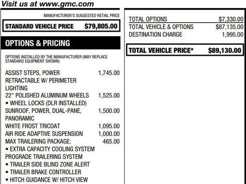Certified 2024 GMC Yukon Denali w/ Max Trailering Package AWD/4WD image 2