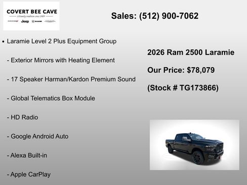 New 2026 RAM 2500 Laramie image 30