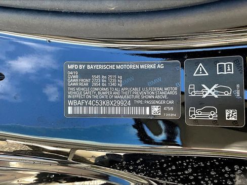 Used 2019 BMW M850i xDrive Convertible image 36