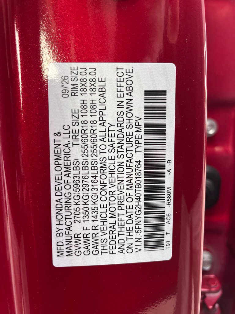 New 2026 Honda Pilot EX-L image 5