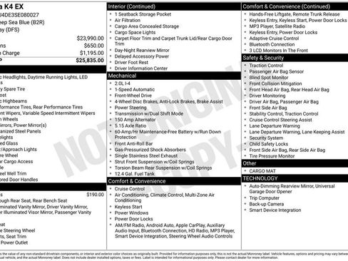 Used 2025 Kia K4 EX FWD image 49