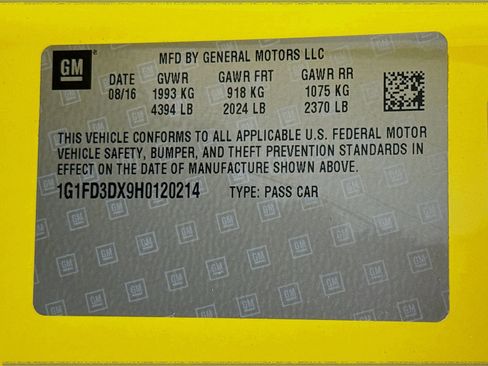 Used 2017 Chevrolet Camaro LT image 36