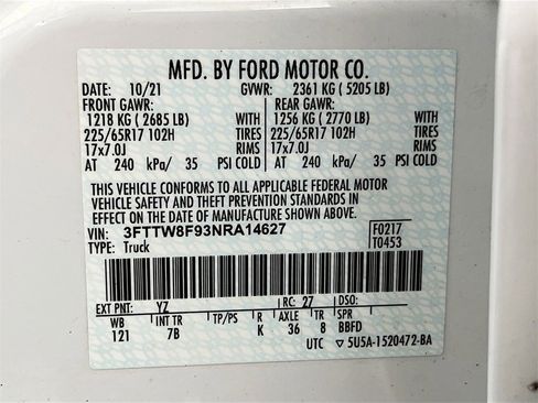 Used 2022 Ford Maverick XLT w/ Equipment Group 300A Standard image 29