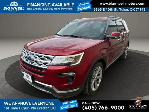 Used 2019 Ford Explorer Limited w/ Ford Safe & Smart Package FWD image 1