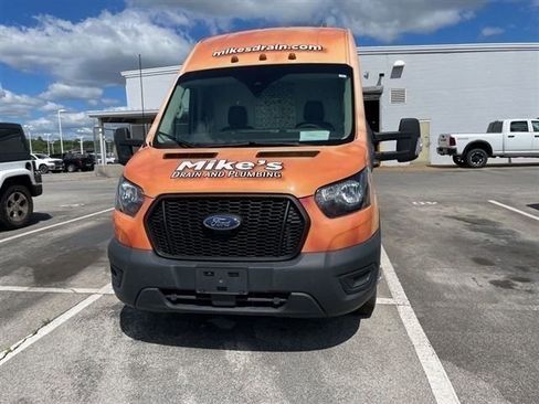 Used 2021 Ford Transit 350 148 High Roof Extended DRW w/ Load Area Protection Package RWD image 15