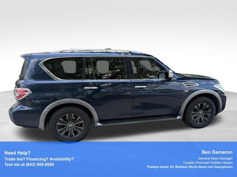 Used 2017 Nissan Armada Platinum w/ Captain Seat Package AWD/4WD image 6