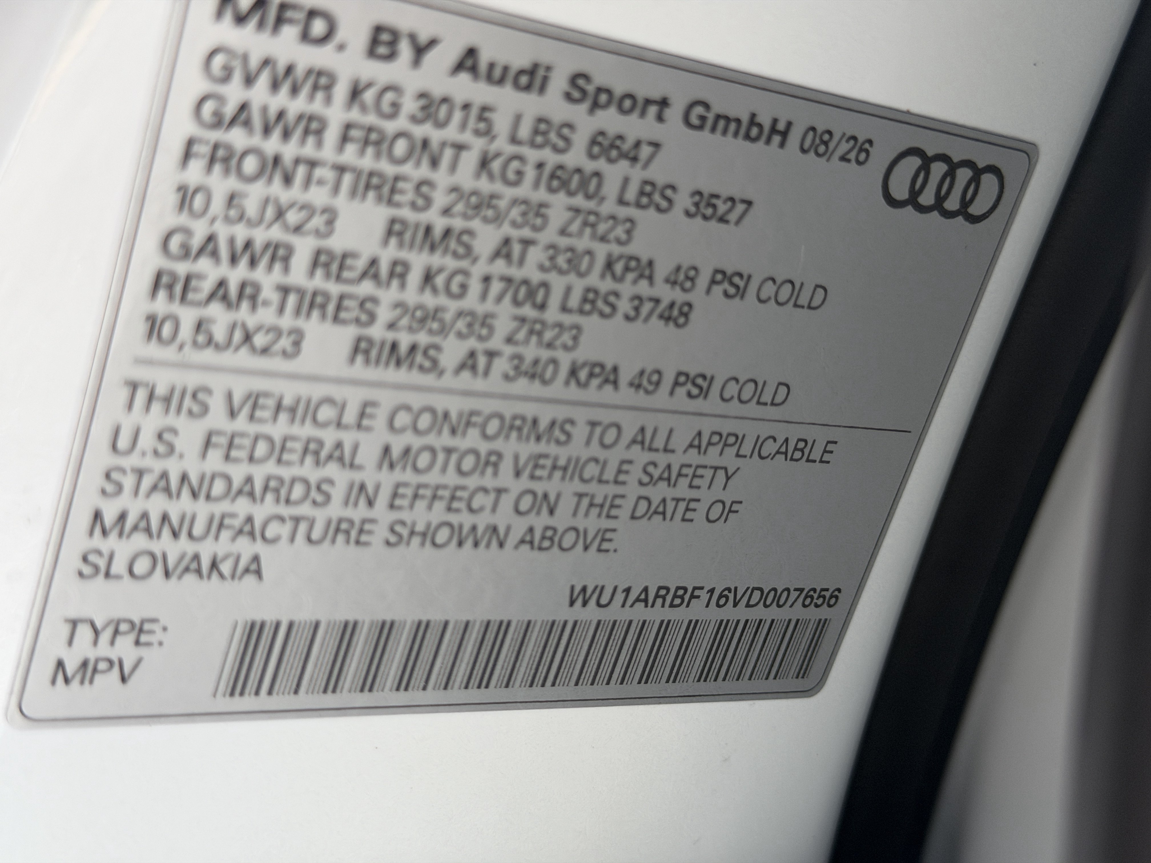New 2027 Audi RS Q8 performance AWD/4WD image 37
