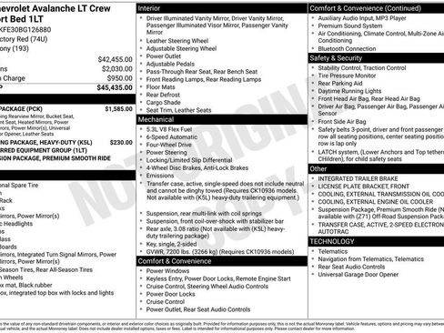 Used 2011 Chevrolet Avalanche LT w/ Luxury Package image 2