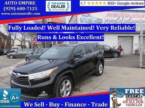 Used 2015 Toyota Highlander Limited Platinum AWD/4WD image 1