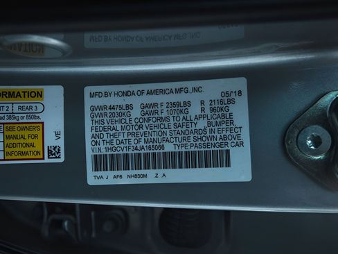 Used 2018 Honda Accord Sport image 27