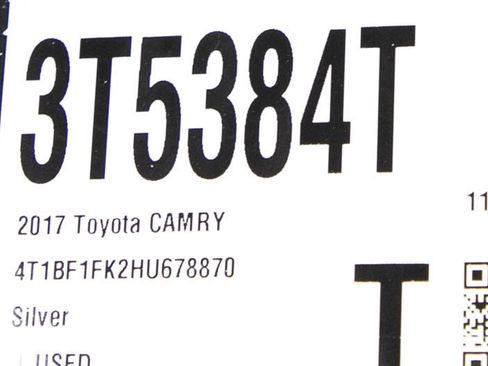 Used 2017 Toyota Camry LE FWD image 28