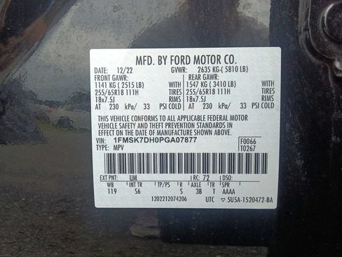 Used 2023 Ford Explorer XLT w/ Equipment Group 202A RWD image 36