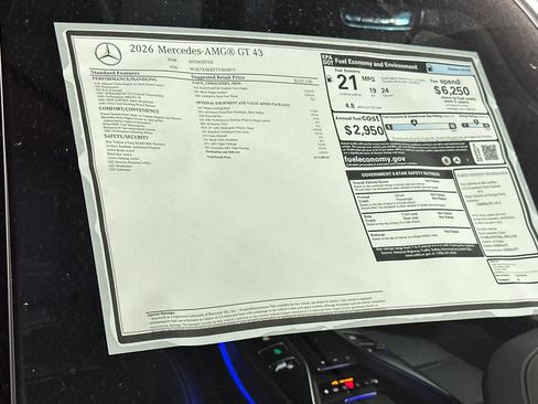 New 2026 Mercedes-Benz AMG GT 43 image 29