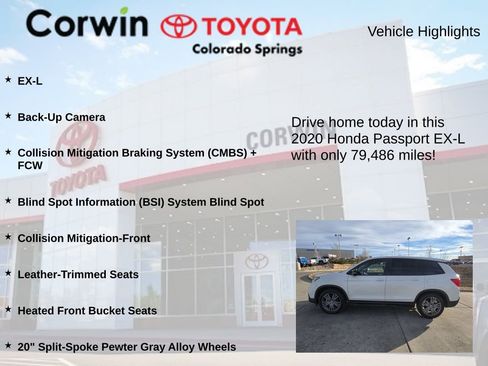 Used 2020 Honda Passport EX-L image 6