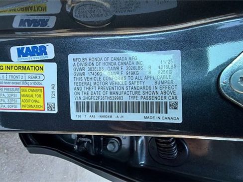 New 2026 Honda Civic LX image 31