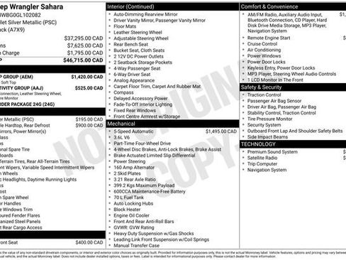 Used 2016 Jeep Wrangler Sahara w/ Dual Top Group image 2