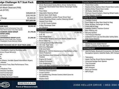 Used 2022 Dodge Challenger R/T Scat Pack w/ T/A Package image 27