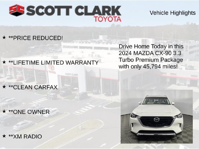 Used 2024 MAZDA CX-90 3.3 Turbo w/ Premium Package AWD/4WD image 12