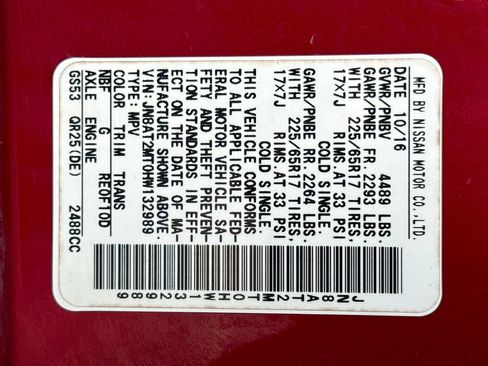 Used 2017 Nissan Rogue SV FWD image 39