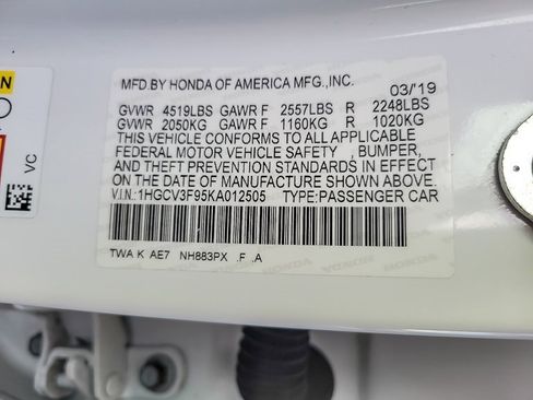 Used 2019 Honda Accord Touring image 24