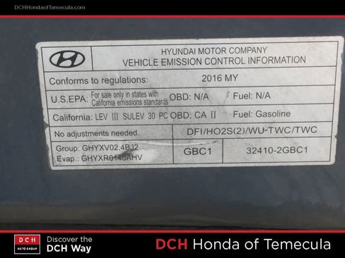 Used 2016 Hyundai Sonata Sport w/ Option Group 1V image 9