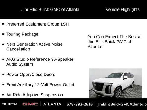 Used 2025 Cadillac Escalade ESV Sport Platinum image 5