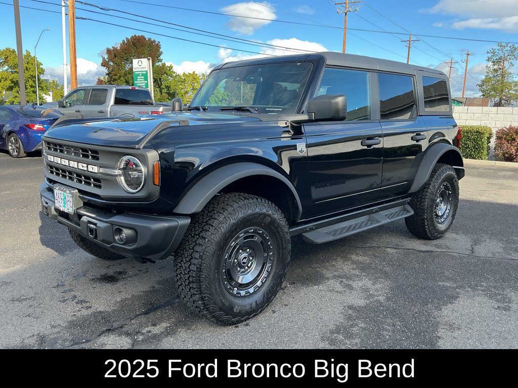 Used 2025 Ford Bronco Big Bend w/ Black Diamond Package AWD/4WD 360° Tour