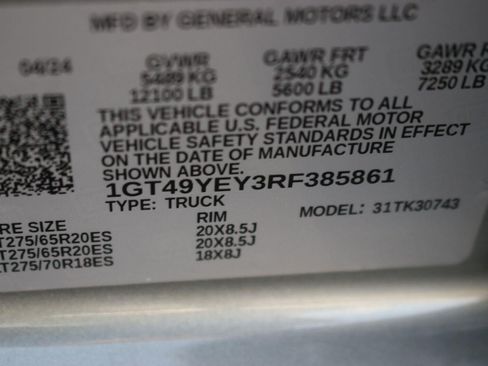 Used 2024 GMC Sierra 3500 Denali Ultimate AWD/4WD image 43