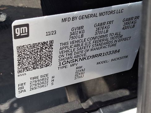 Used 2024 Chevrolet Tahoe LT AWD/4WD image 29