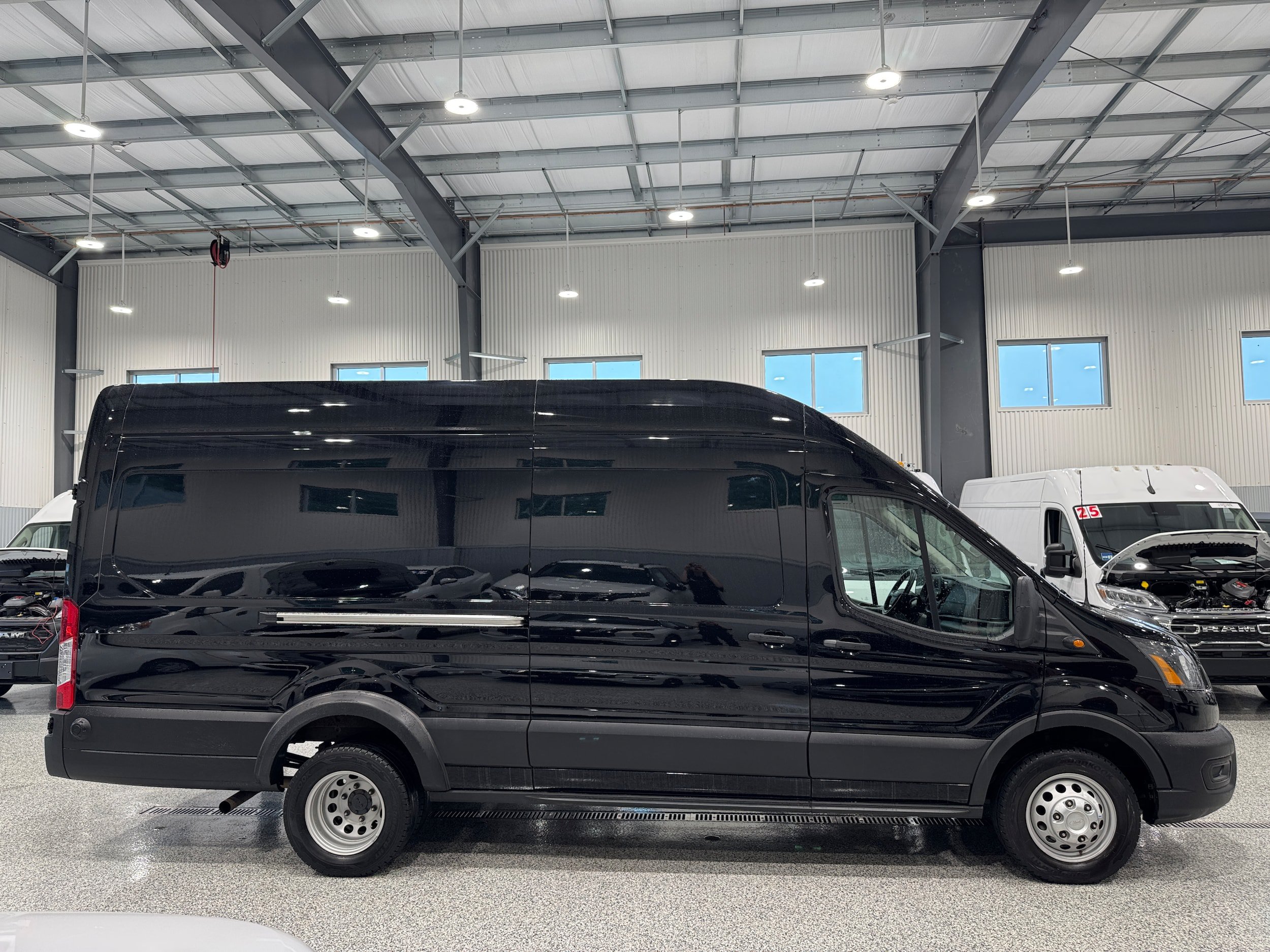 Used 2025 Ford Transit 350 148 High Roof Extended DRW RWD image 12